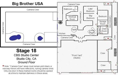 big brother canada house floor plan